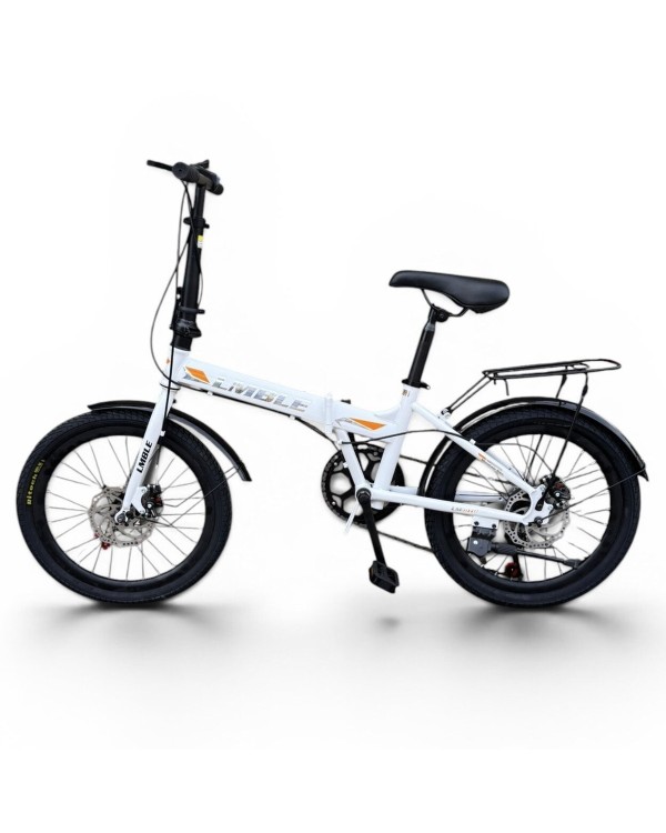Sulankstomas miesto dviratis LMBLE 20" Baltas