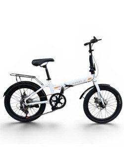Sulankstomas miesto dviratis LMBLE 20" Baltas
