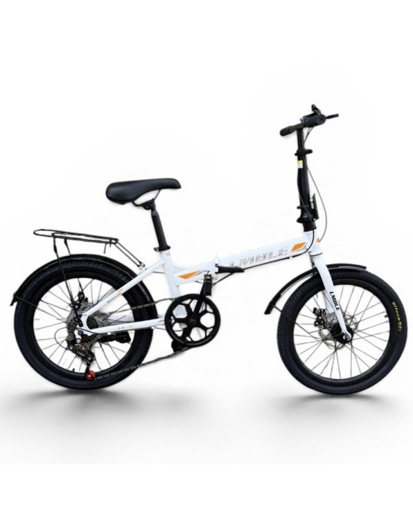 Sulankstomas miesto dviratis LMBLE 20" Baltas