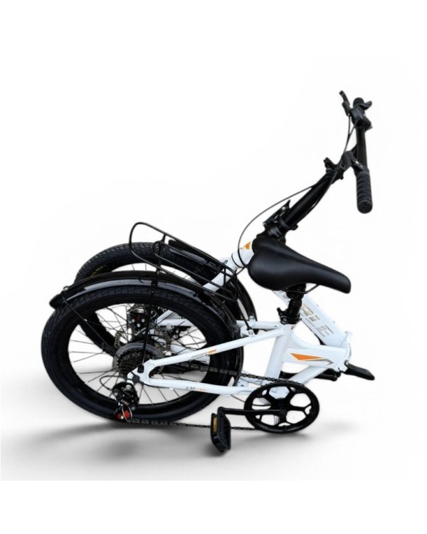 Sulankstomas miesto dviratis LMBLE 20" Baltas