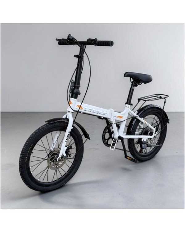 Sulankstomas miesto dviratis LMBLE 20" Baltas