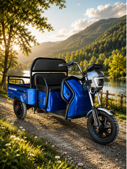 Elektrinis krovininis triratis motoroleris SL-11 