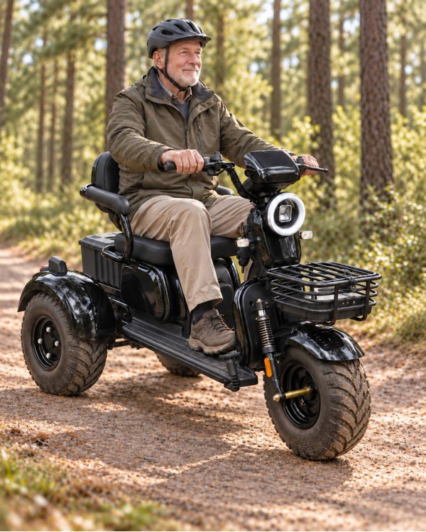 Elektrinis triratis motoroleris SL-04 OFFROAD