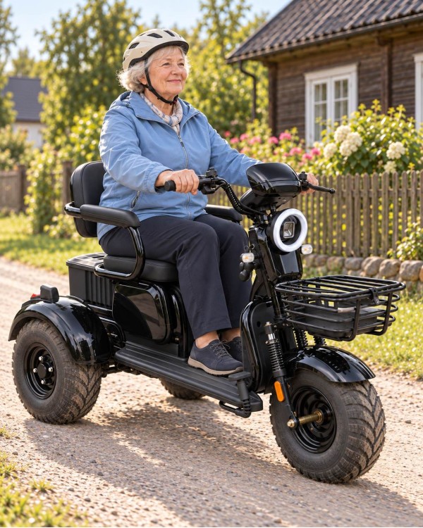 Elektrinis triratis motoroleris SL-04 OFFROAD