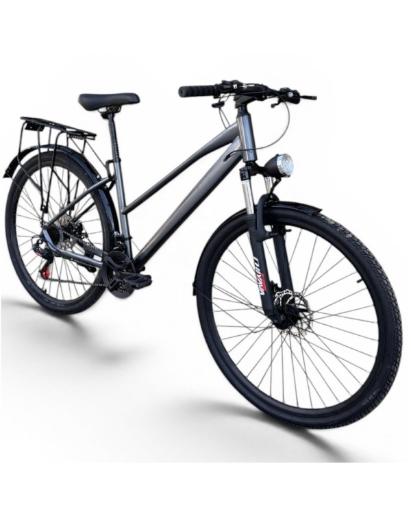 Gravel dviratis SP-15 28" Pilkas