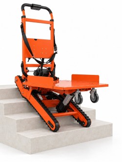 Elektrinis krovininis laiptų kopiklis su vikšrais ir platforma iki 210 kg LH12-B