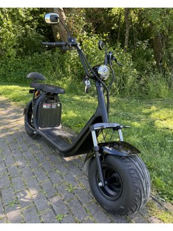 Elektrinis dviratis registruojamas motoroleris - čioperis Citycoco EB-M7 EEC